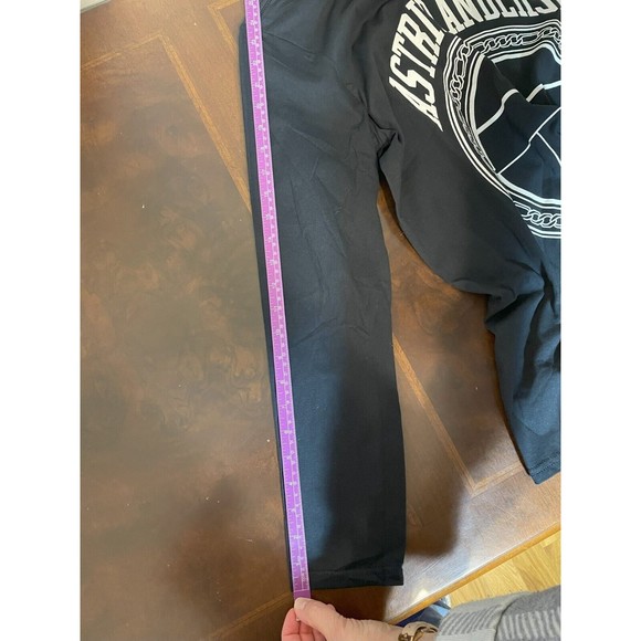 Astrid Andersen Basic Long Sleeve Shirt Black Unisex M New with Tags - Picture 9 of 10